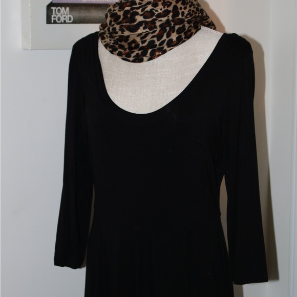 CALVIN KLEIN 3/4 Sleeve Maxi Dress Size 12 - Picture 4 of 11